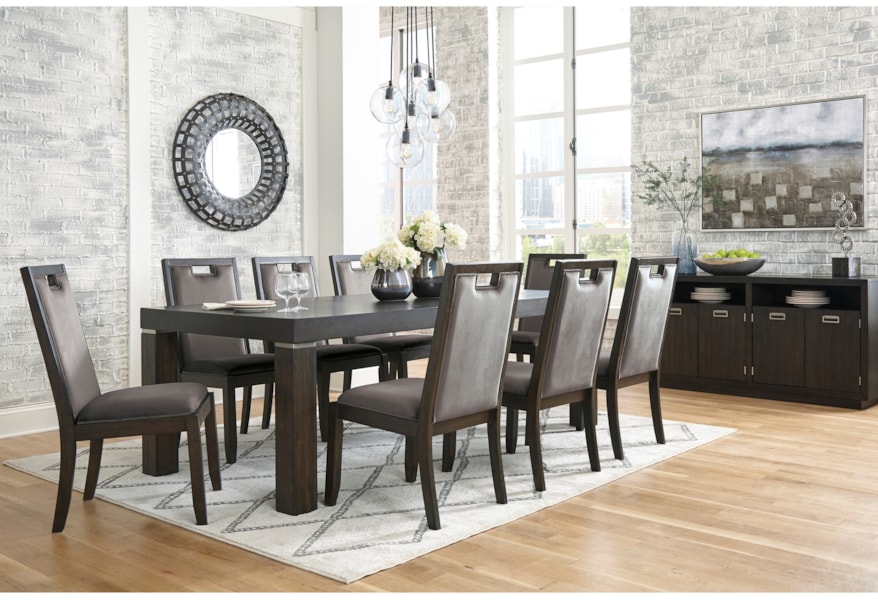 Signature Design By Ashley Hyndell Dining Room Group Value City Furniture Formal Dining Room Groups