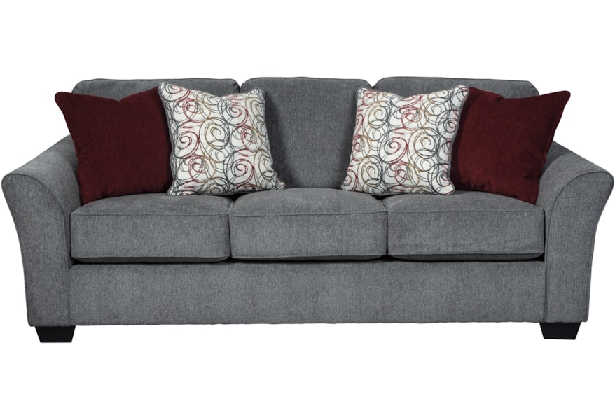 Signature Design By Ashley Idelbrook Sofa With Flared Arms A1 Furniture Mattress Sofas