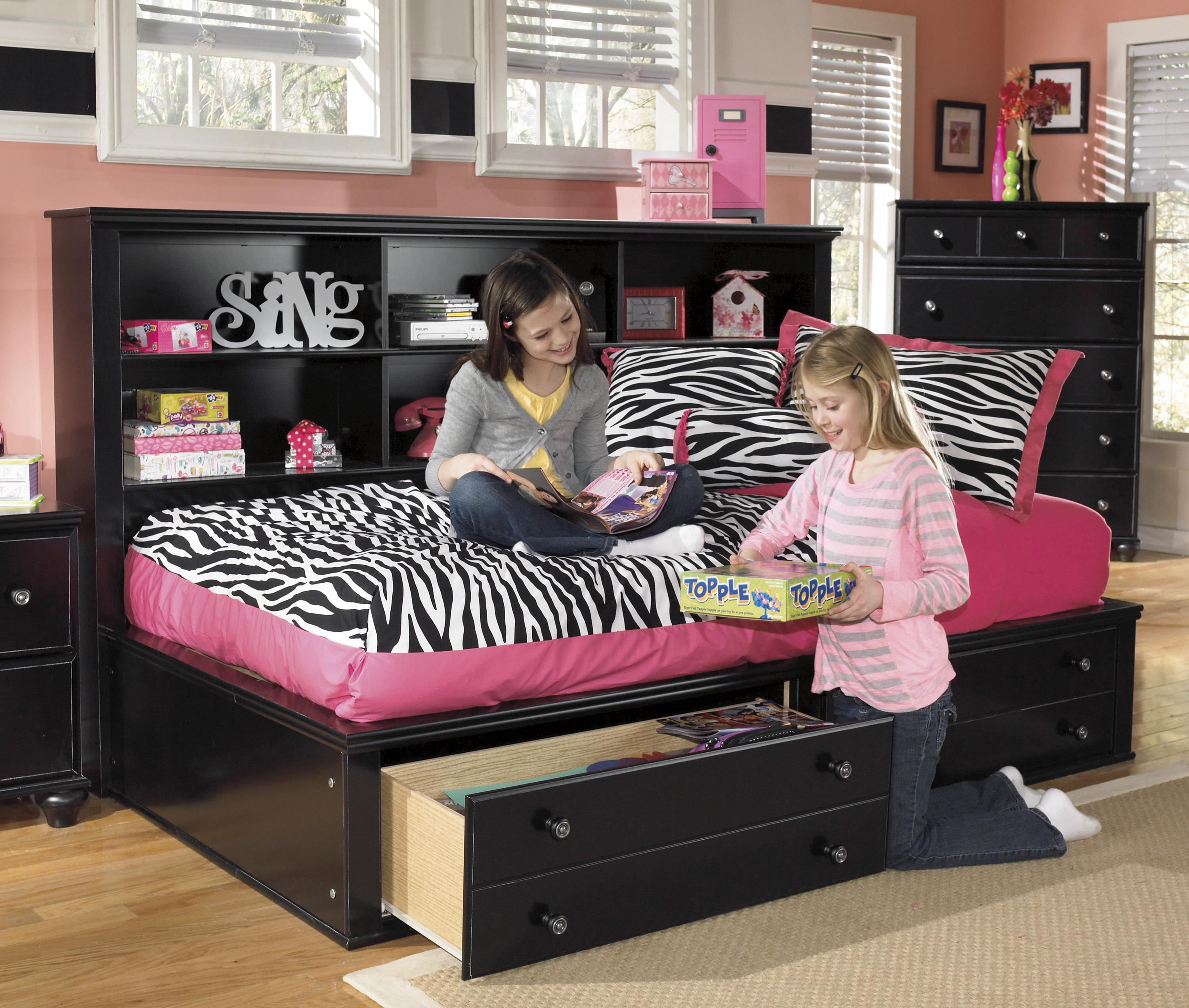 Signature Design By Ashley Jaidyn Twin Bookcase Bed With