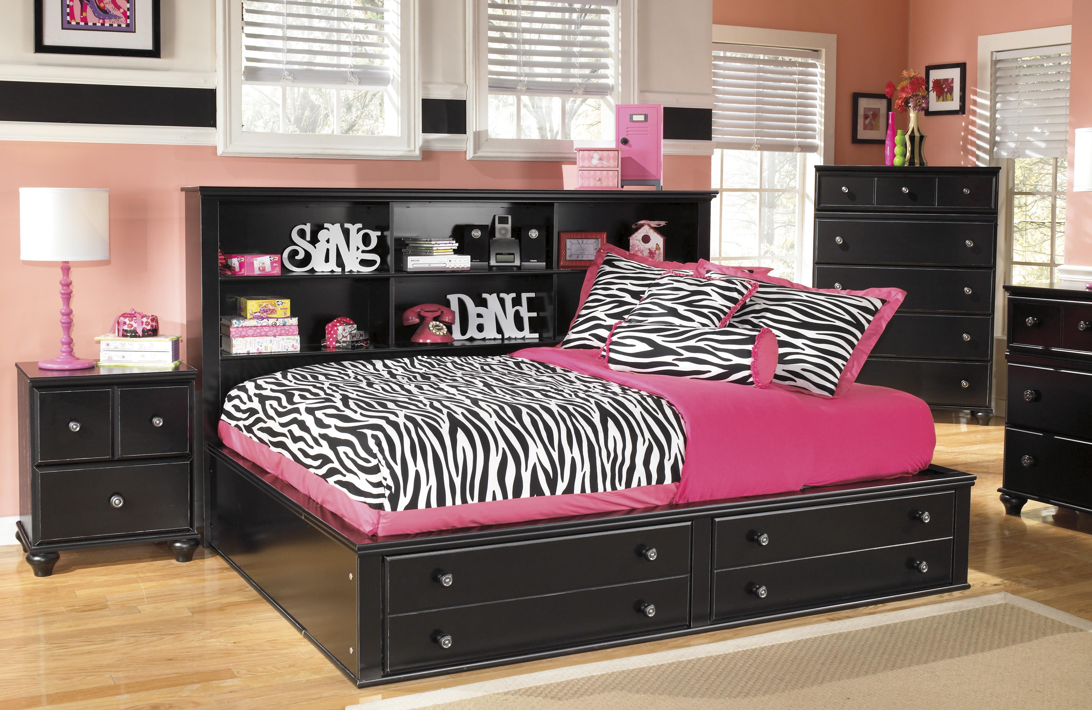 Signature Design By Ashley Jaidyn Full Bookcase Bed With