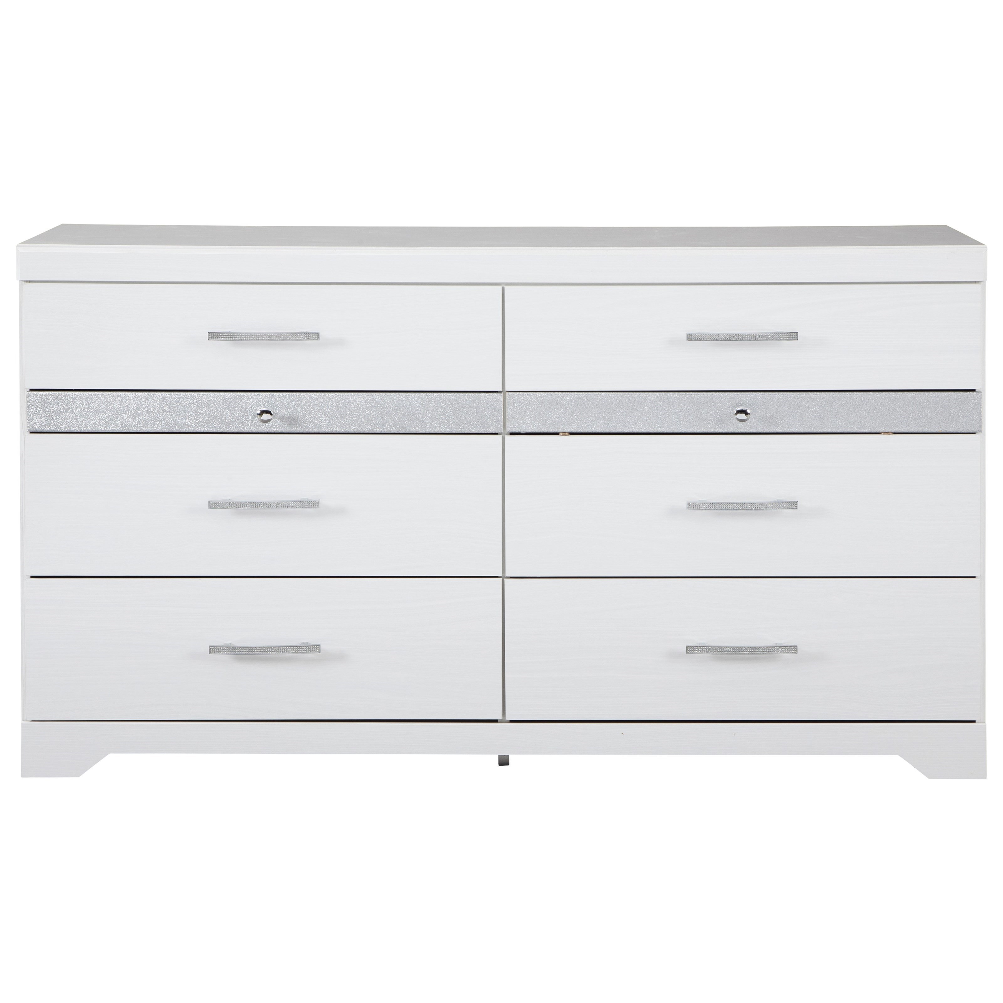 Ashley Signature Design Jallory B302 31 8 Drawer Dresser With Felt