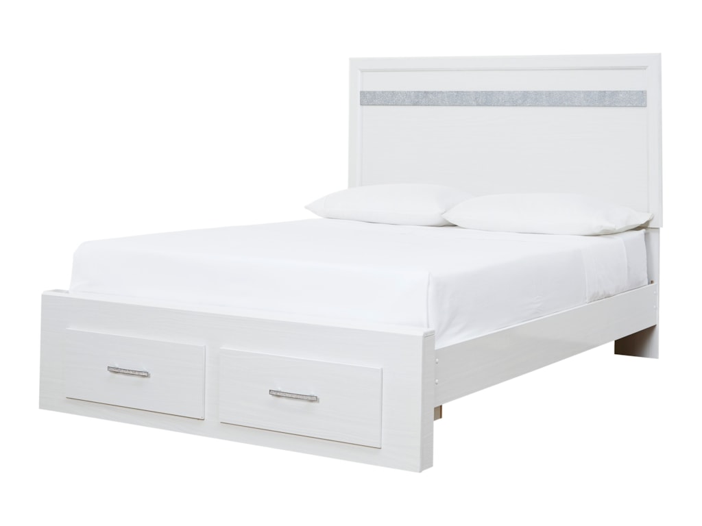 Jallory Queen Panel Bed With Footboard Storage By Signature Design Ashley At Royal Furniture Jallory Queen Panel Bed With Footboard Storage By Signature Design Ashley At Royal Furniture