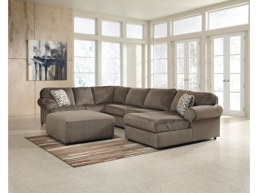 Jessa Place Dune Stationary Living Room Group
