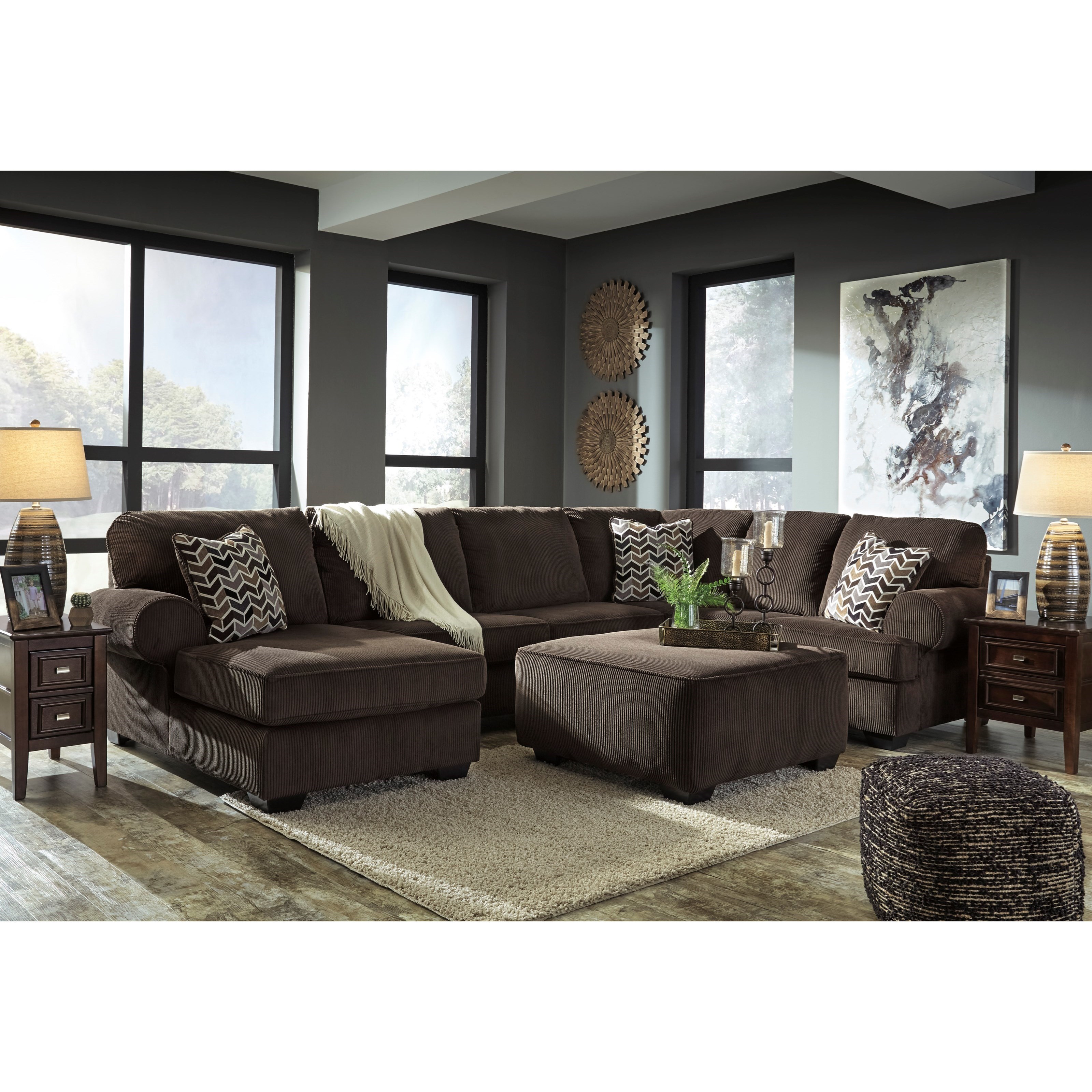Sectional Living Room Groups In Orland Park Chicago Il Darvin