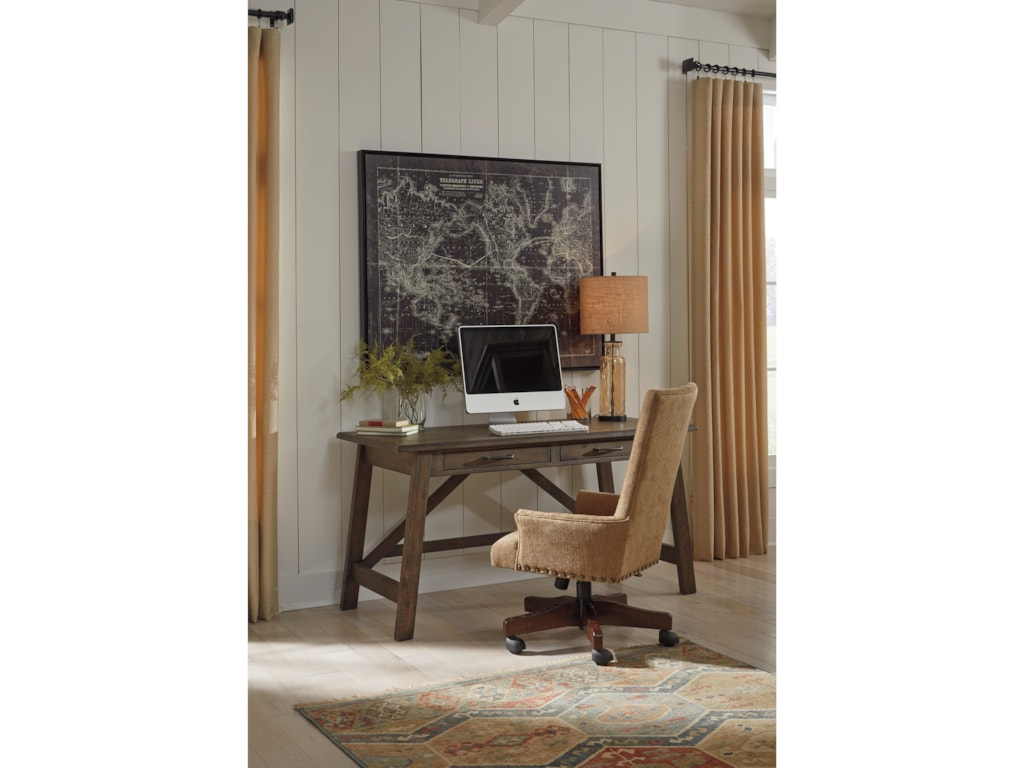 Signature Design By Ashley Johurst Home Office Large Leg Desk With