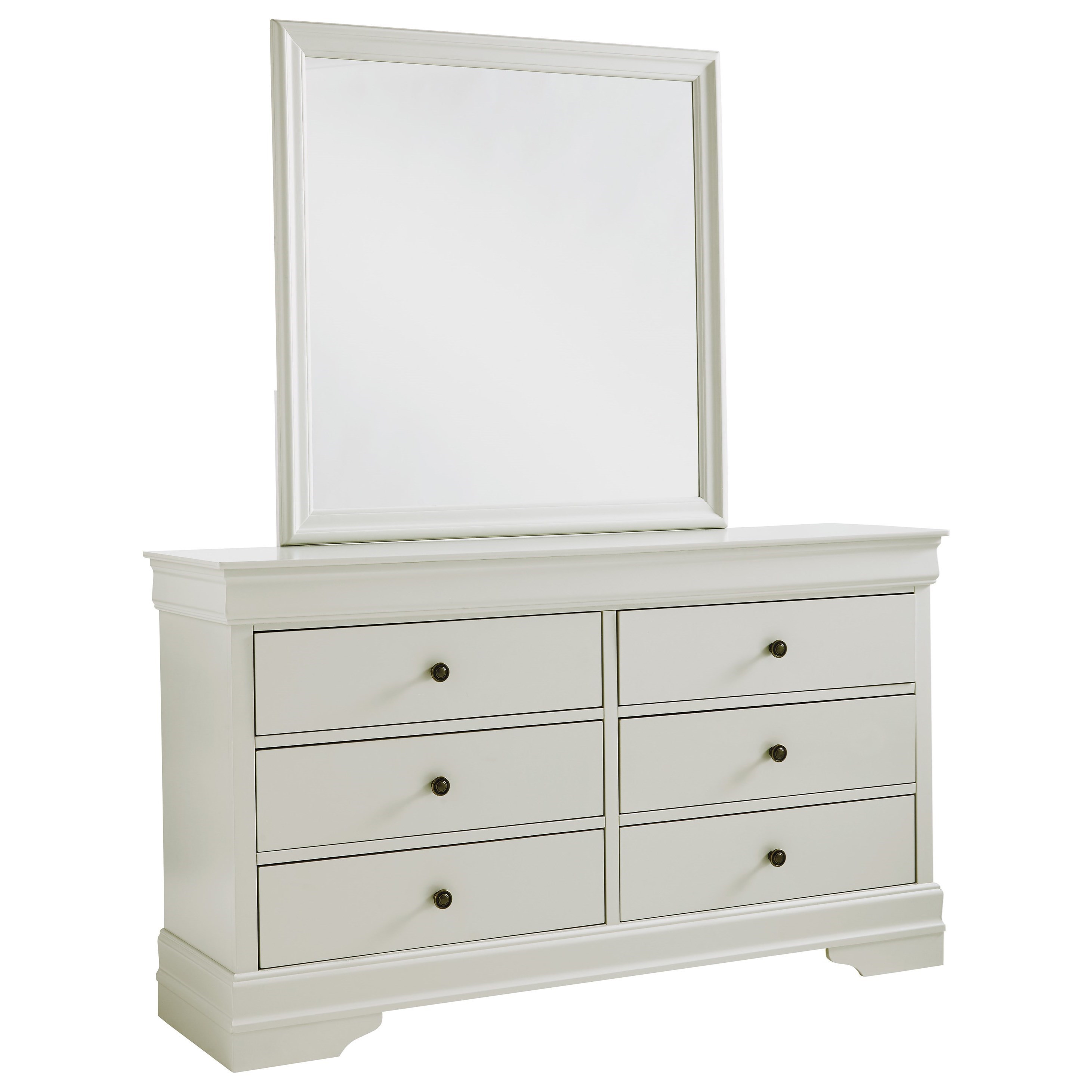 Signature Design By Ashley Jorstad Traditional Six Drawer Dresser