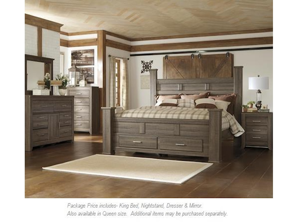 Signature Design By Ashley Juararo 4pc King Bedroom Miskelly Signature Design By Ashley Juararo4pc King Bedroom