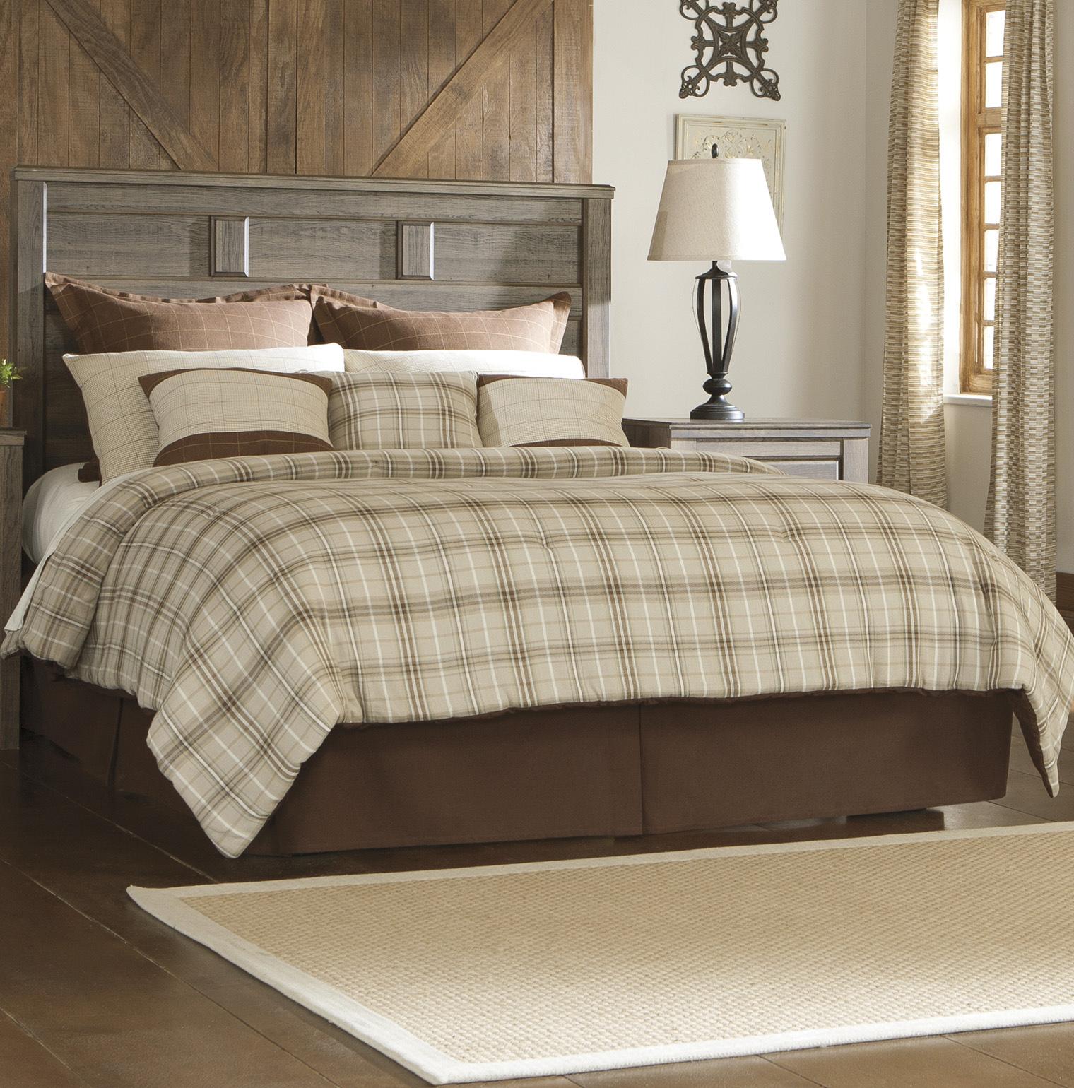 Signature Design By Ashley Juararo B251 57 Transitional Queen Panel Headboard Furniture And Appliancemart Headboards