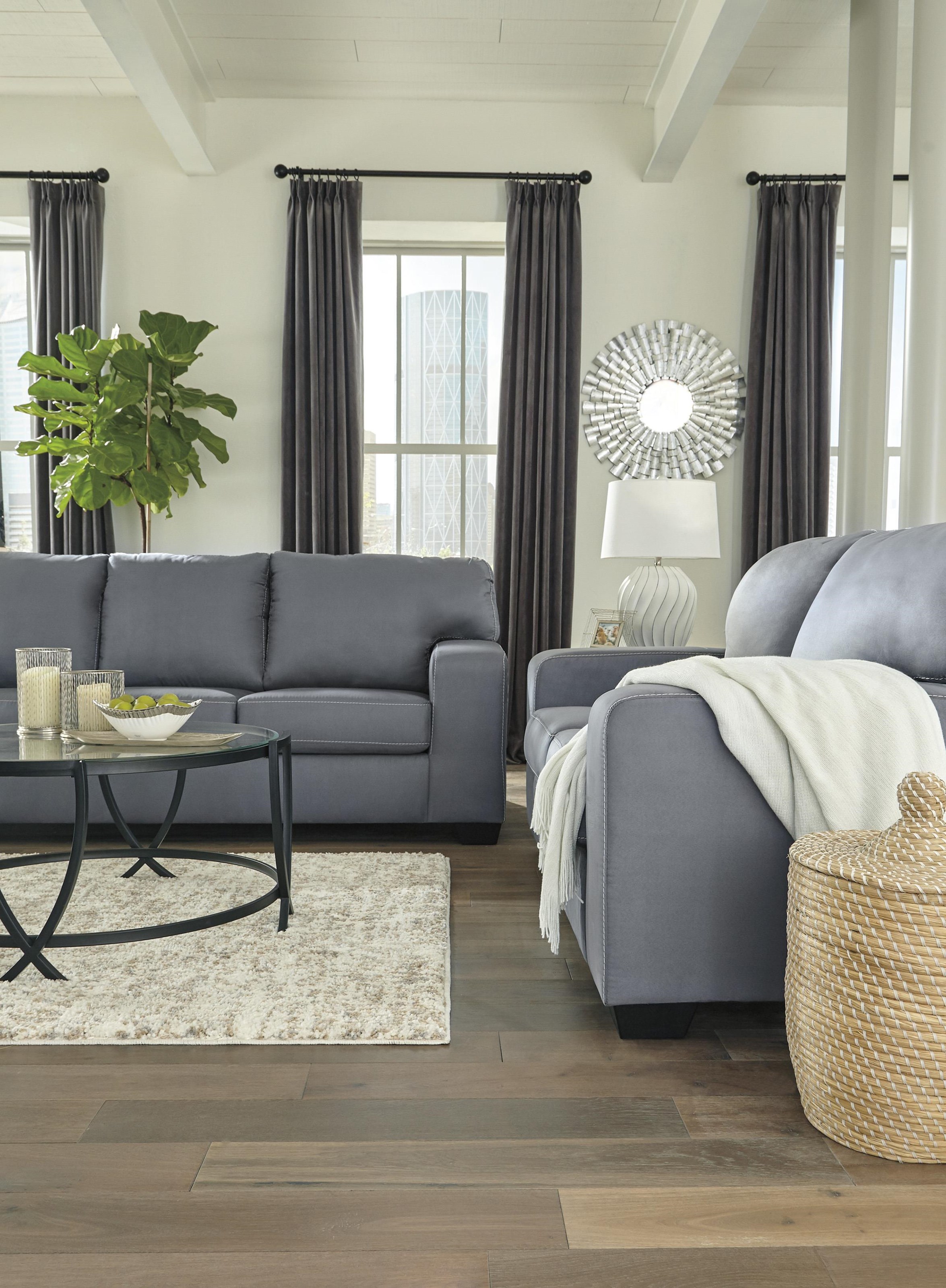 Signature Design By Ashley Kanosh Modern Sofa Furniture And Appliancemart Sofas