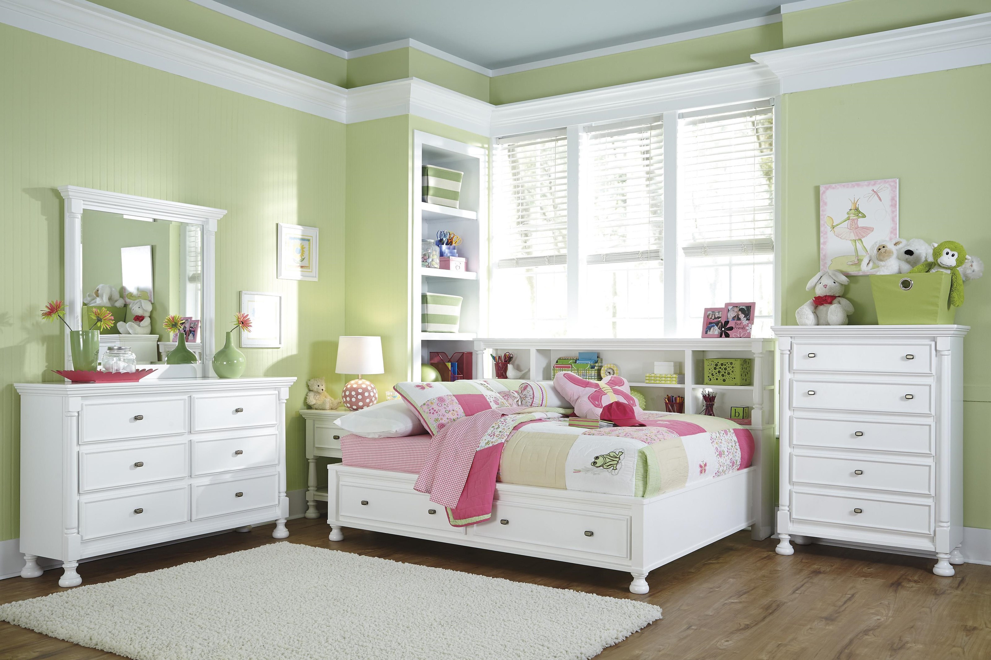 ashley twin bed with storage