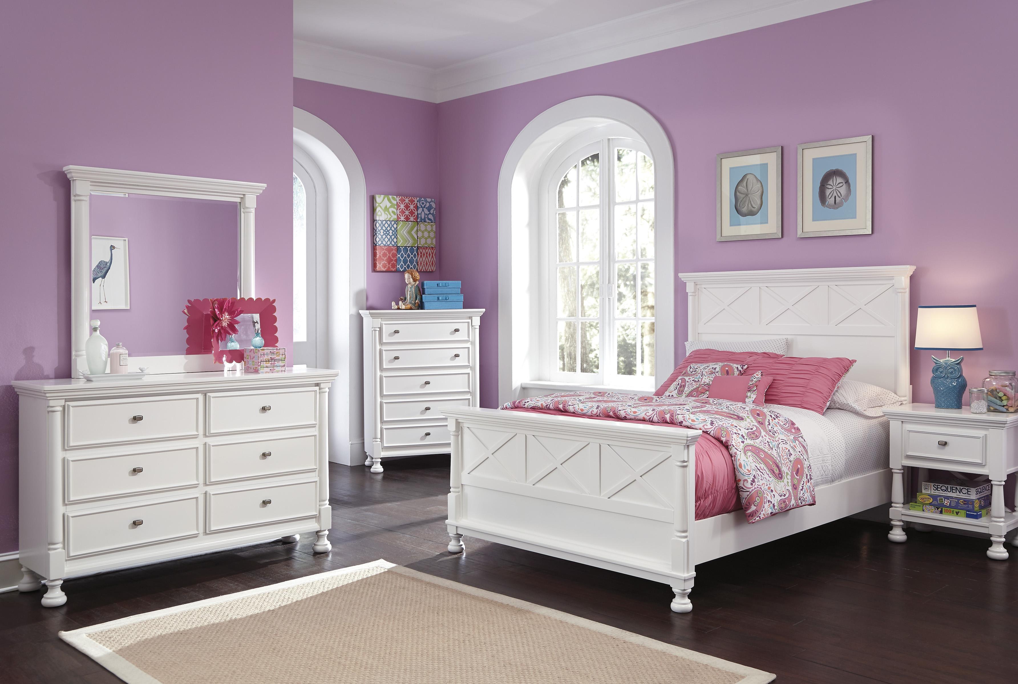 ashley kaslyn bookcase bed
