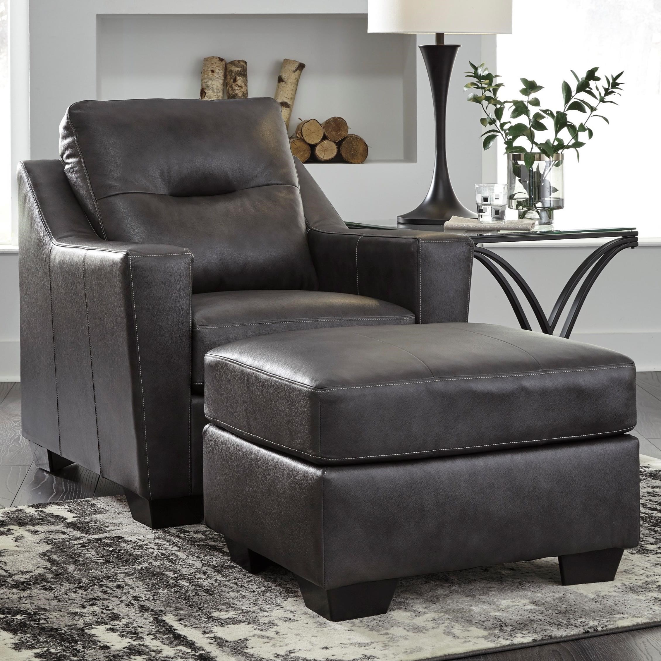 Signature Design By Ashley Kensbridge Leather Match Contemporary