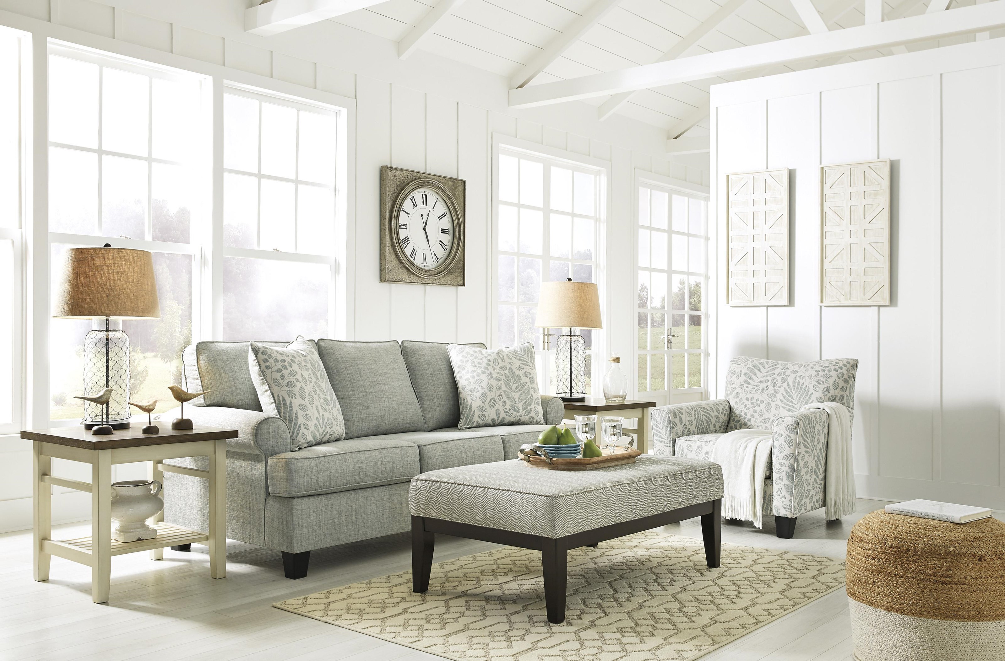 Signature Design By Ashley Kilarney 3020138 21 08 Mist Sofa