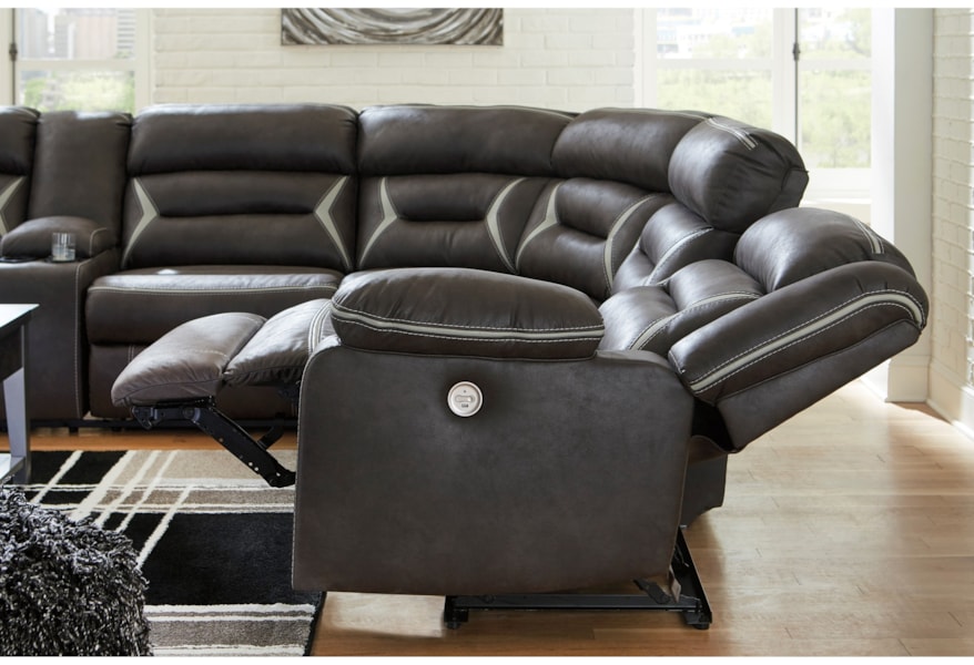 Signature Design By Ashley Kincord 77 46 62 Casual Contemporary Power Reclining Sectional Esprit Decor Home Furnishings Reclining Sectional Sofas Signature Design By Ashley Kincord 77 46 62 Casual Contemporary Power Reclining Sectional Esprit Decor Home Furnishings Reclining Sectional Sofas