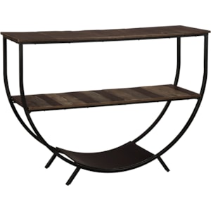 Signature Design By Ashley Lamoney A4000234 Modern Rustic Console Sofa Table Household Furniture Sofa Tables Consoles