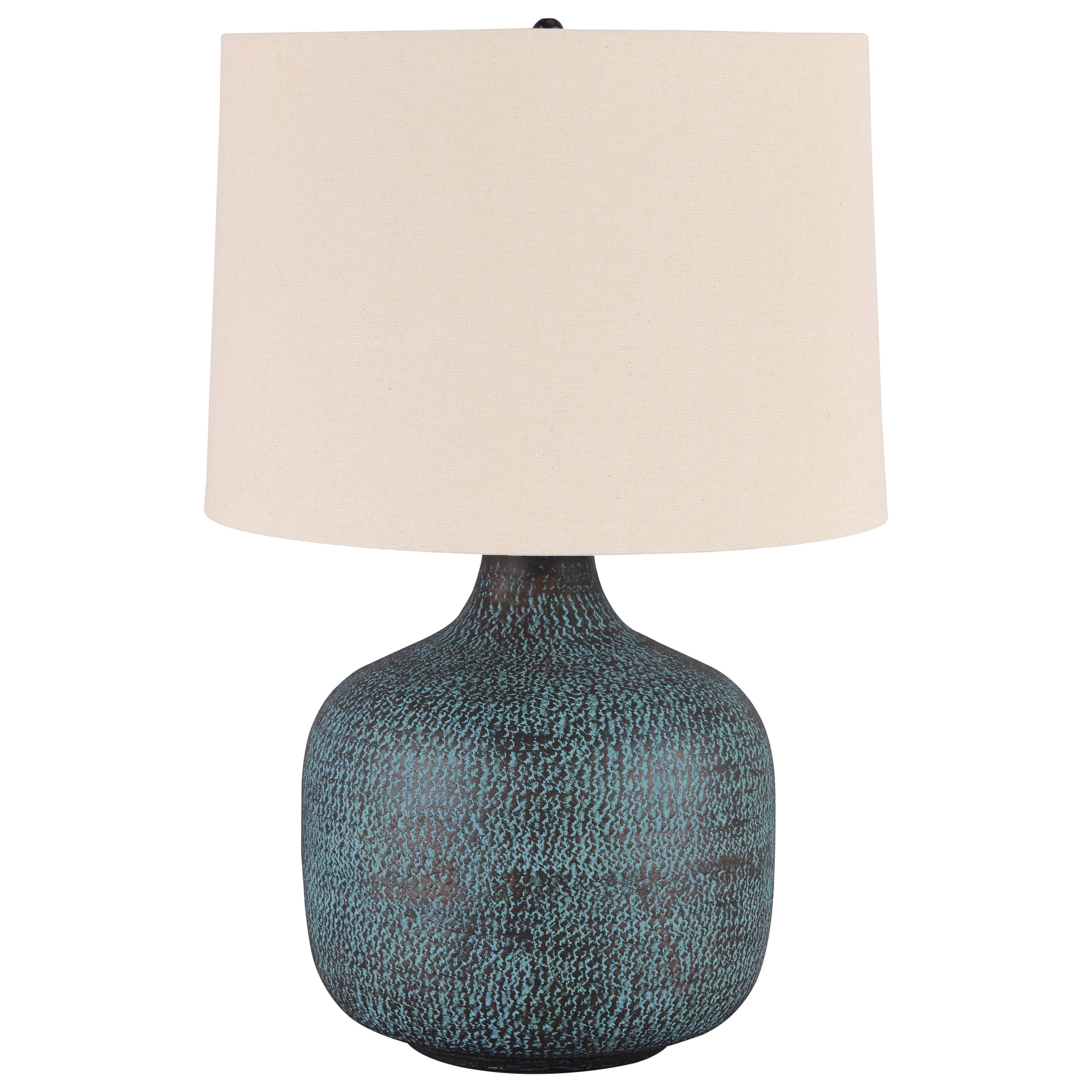 hammered metal table lamps