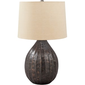 Ashley Signature Design Lamps Casual L207424 Marloes Copper Finish Metal Table Lamp Dunk Bright Furniture Table Lamps Shop over 130 top copper table lamp and earn cash back all in one place. usd