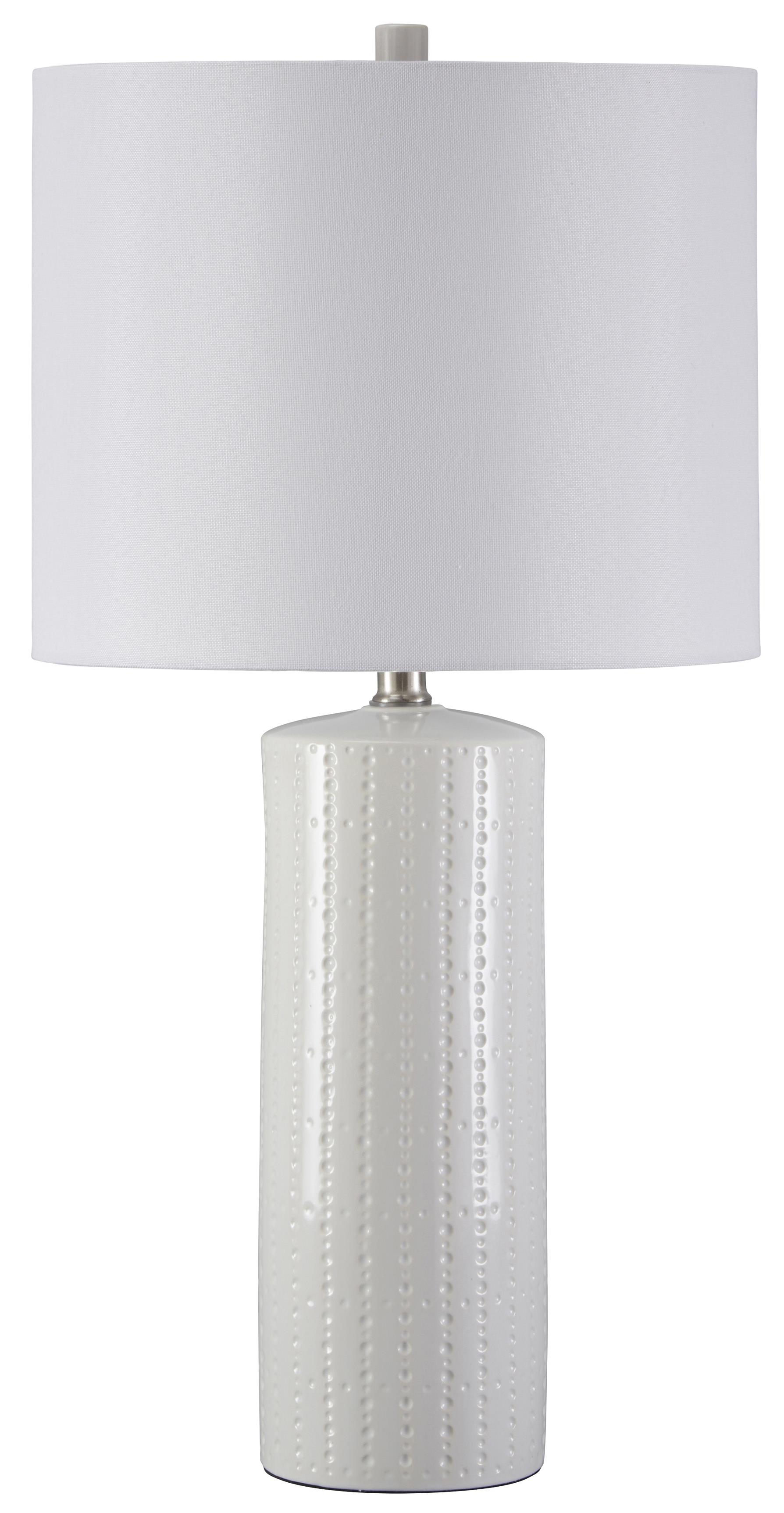 signature design by ashley laurentia glass table lamp