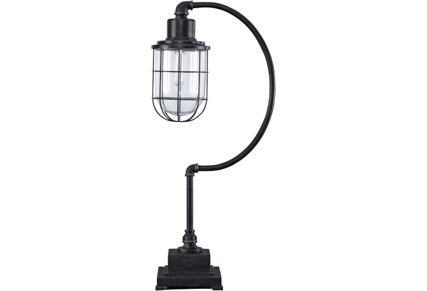Signature Design By Ashley Lamps Vintage Style Jae Antique Black Metal Desk Lamp Standard Furniture Desk Lamps Signature Design By Ashley Lamps Vintage Style Jae Antique Black Metal Desk Lamp Standard Furniture Desk Lamps