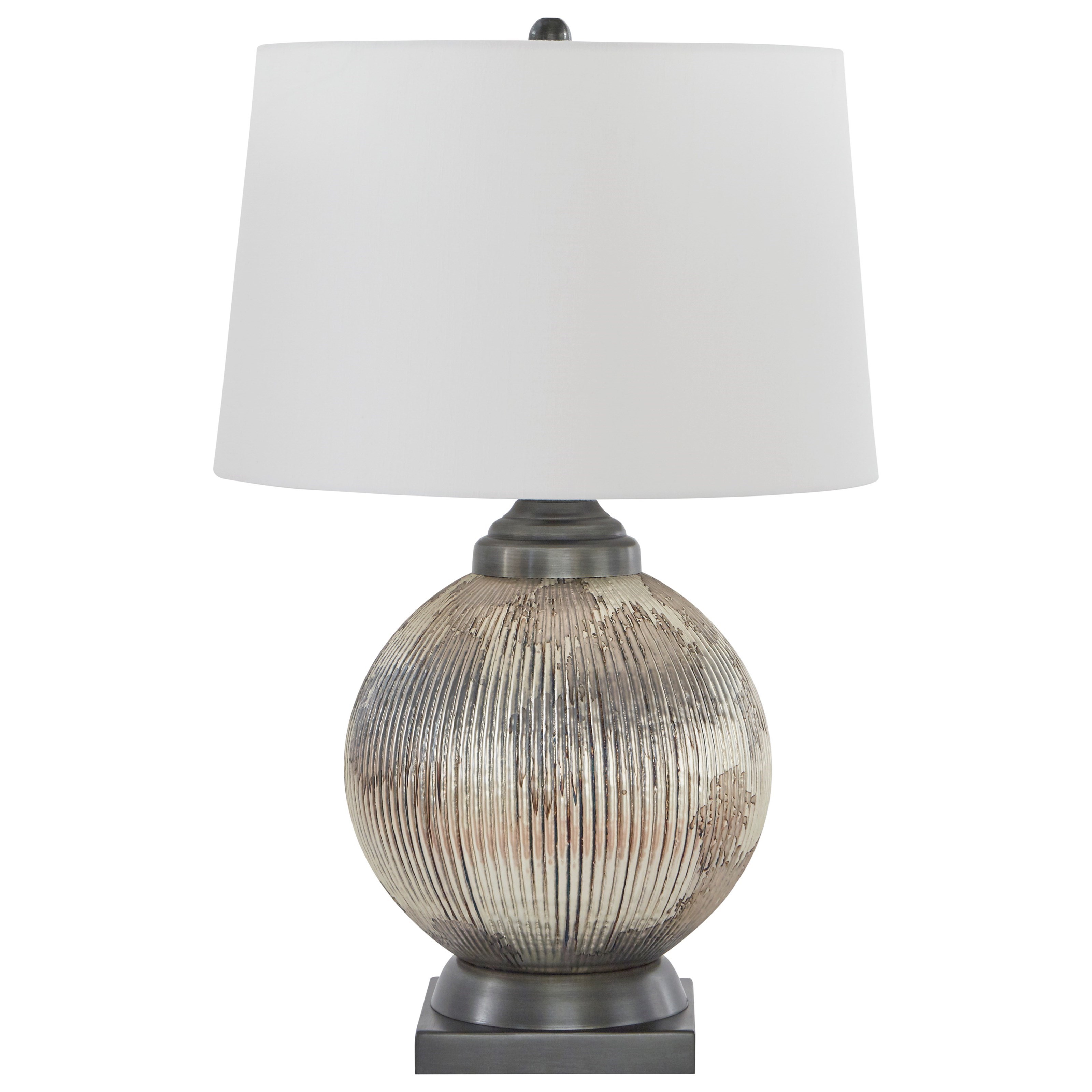 bronze glass table lamp