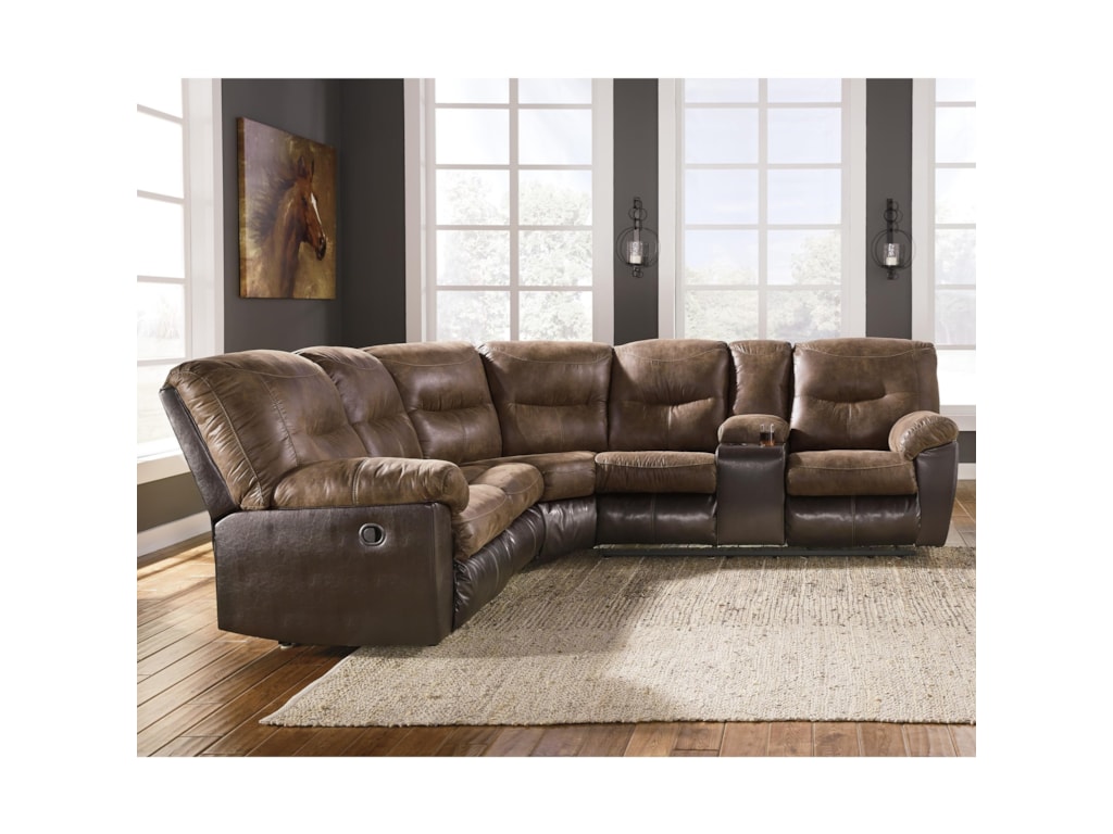 Ashley Signature Design Leonberg Casual Two Tone L Shaped Sectional Ashley Signature Design Leonberg Casual Two Tone L Shaped Sectional Dunk Bright Furniture Sofas