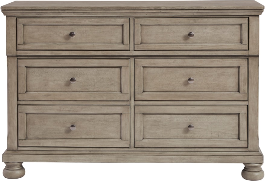 Ashley Signature Design Lettner B733 21 6 Drawer Dresser Dunk