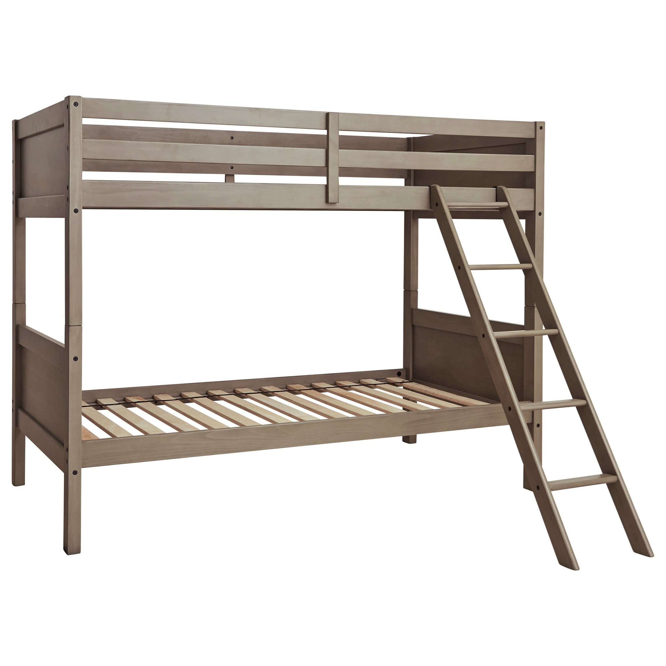 bunk bed with ladder