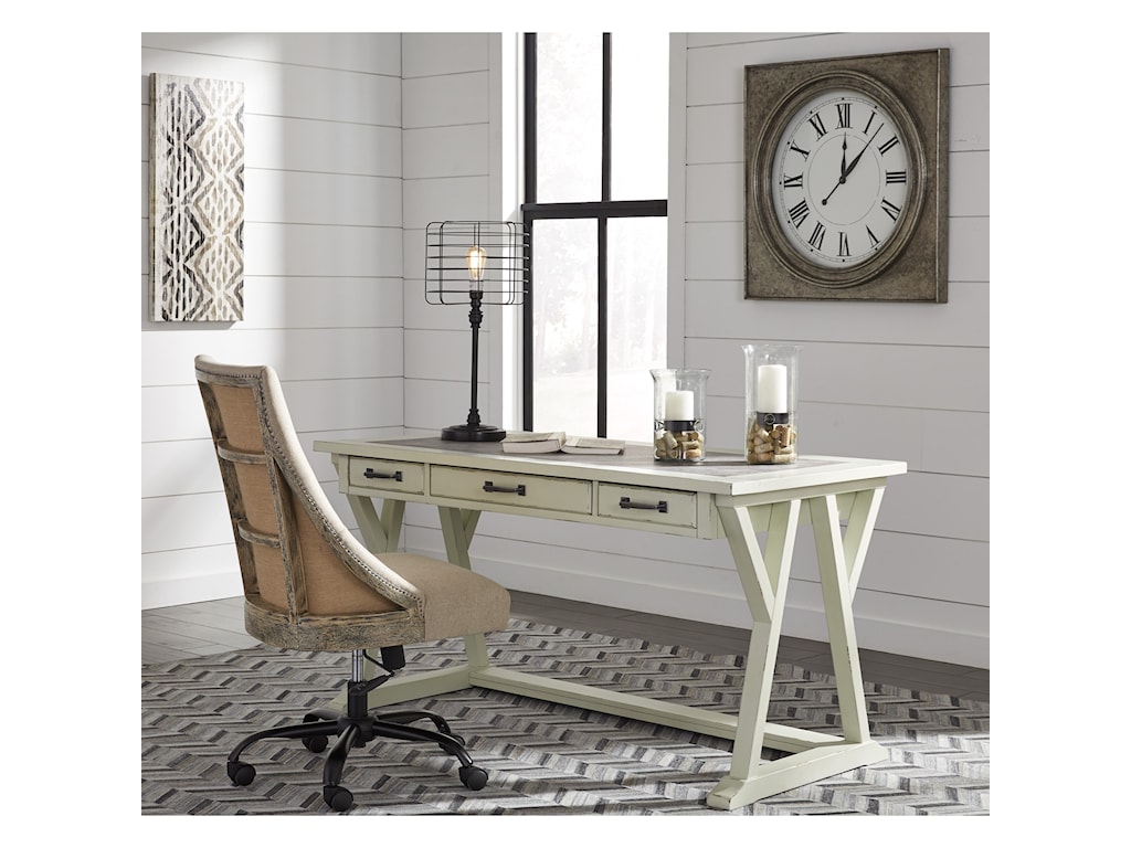Signature Design By Ashley Jonileene Relaxed Vintage Home Office