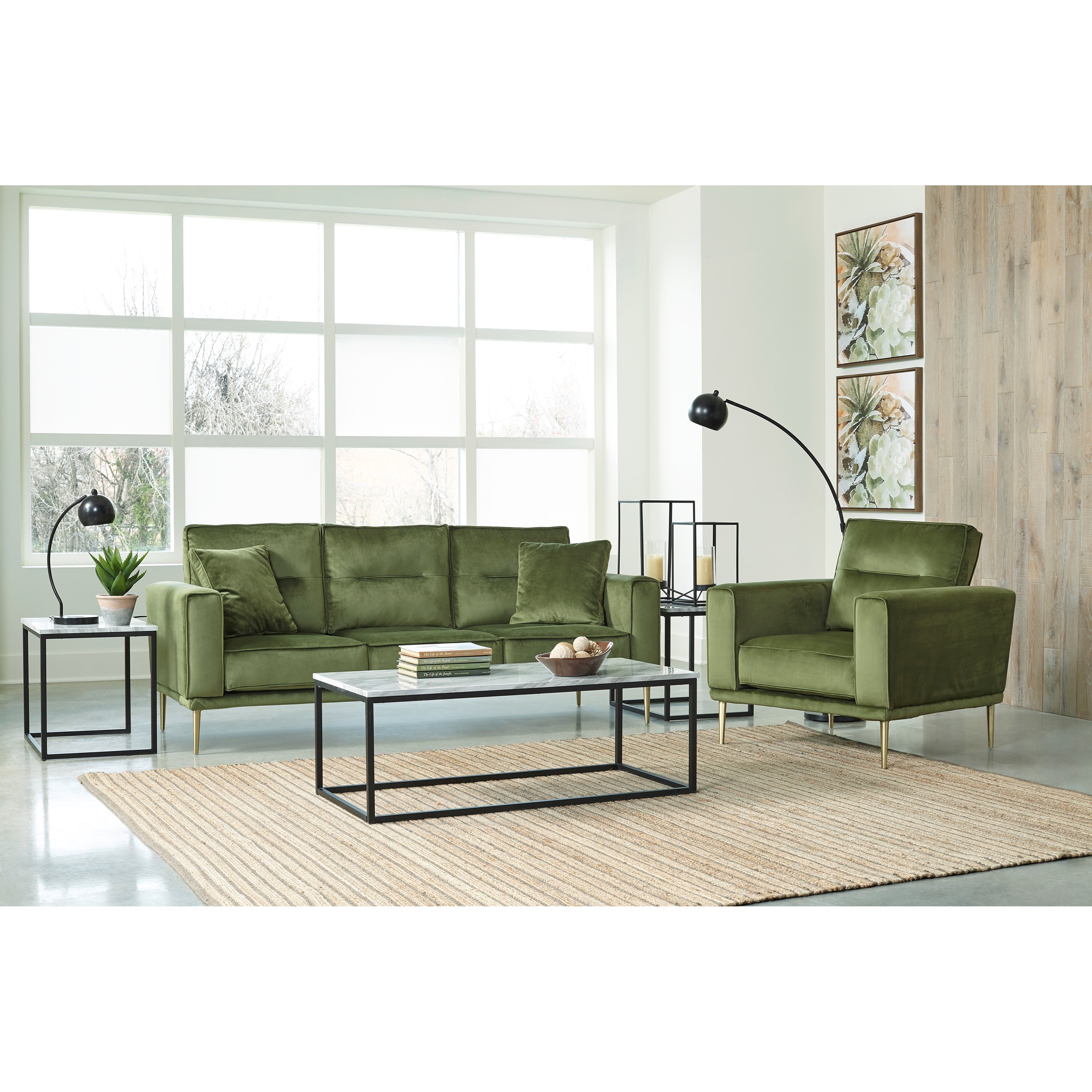 Signature Design By Ashley Macleary Living Room Group Wayside Furniture Stationary Living Room Groups