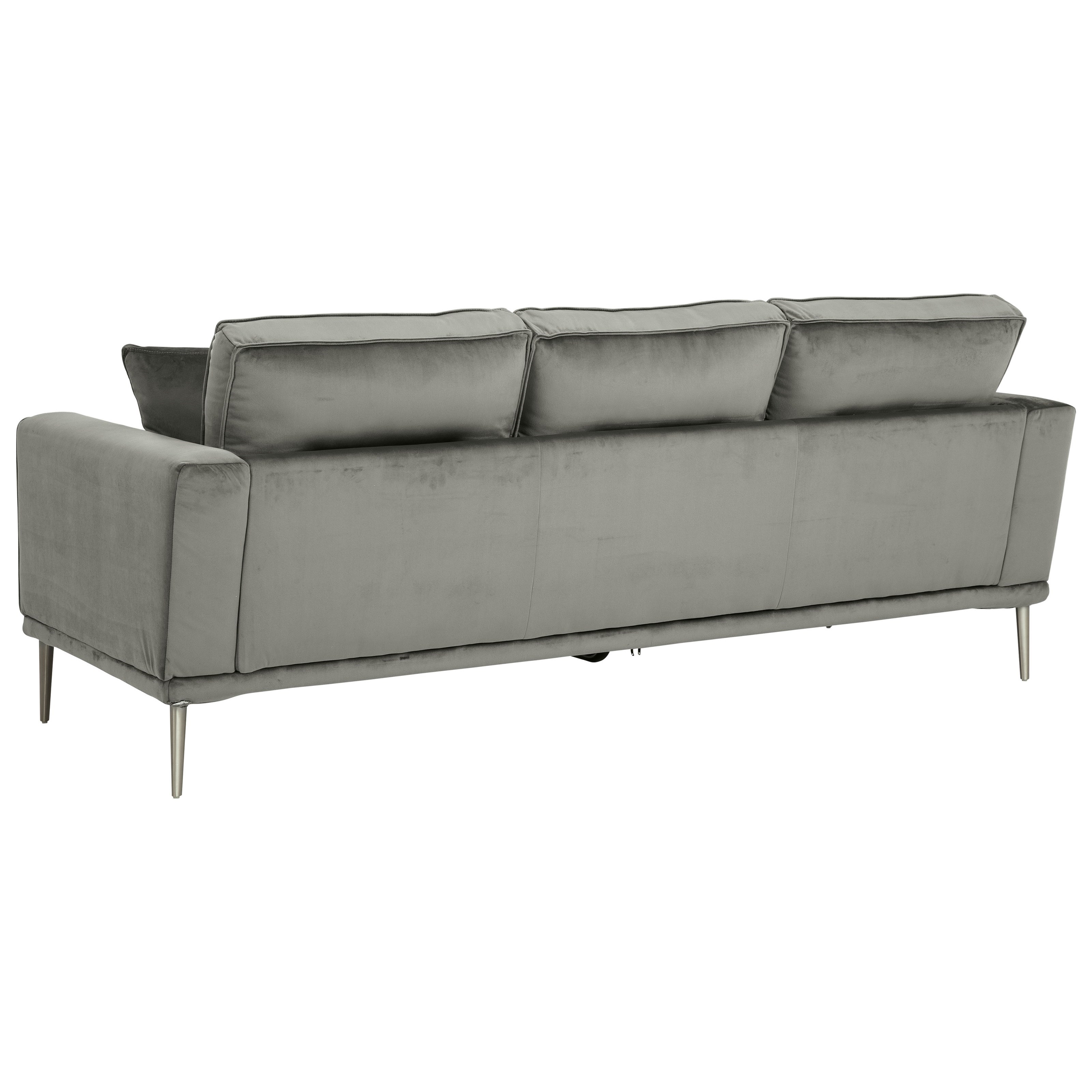 Signature Design By Ashley Macleary Modern Sofa With Metal Legs