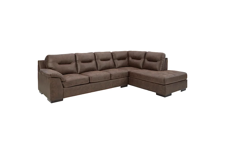 Prelude herhaling Wat is er mis Signature Design by Ashley Maderla 2-Piece Sectional | Royal Furniture |  Sectional Sofas