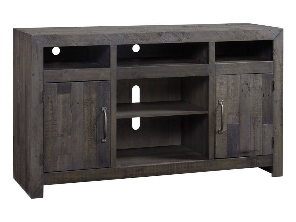 Signature Design By Ashley Mayflyn Reclaimed Solid Wood Large Tv Stand Wayside Furniture Tv Stands