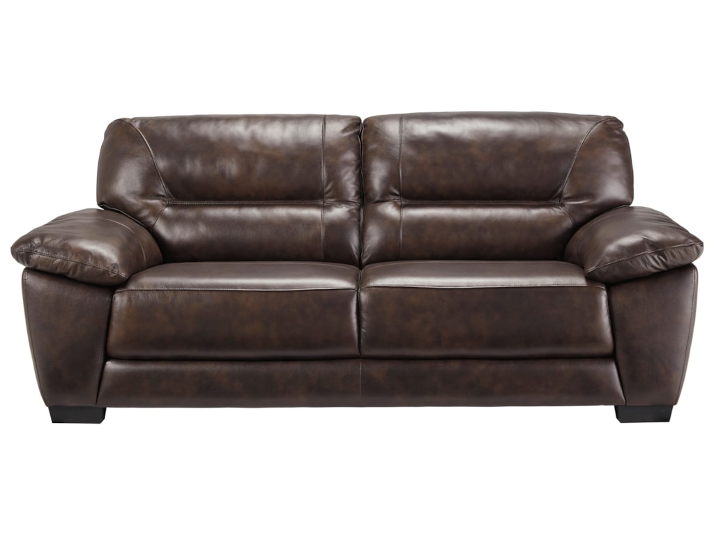 Signature Design By Ashley Mellen 1740138 Contemporary Sofa Signature Design By Ashley Mellensofa