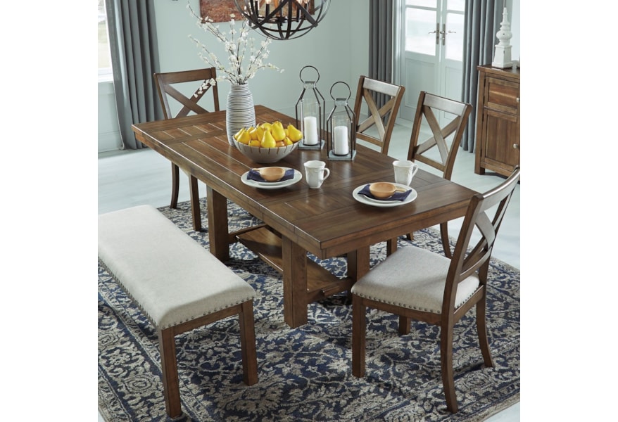 Signature Design By Ashley Moriville D631 45 Rectangular Dining