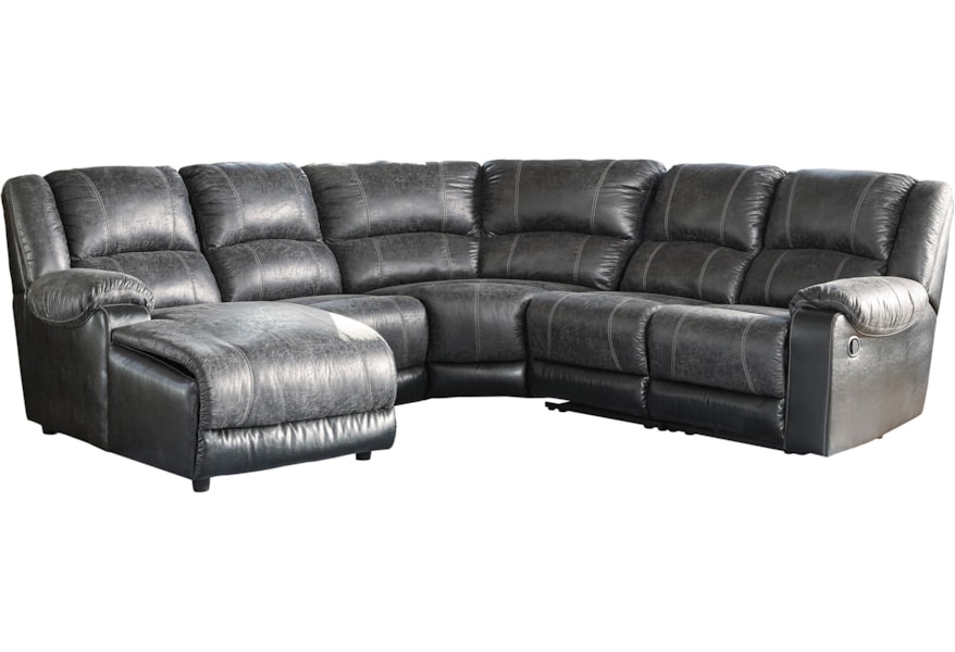 Nantahala Reclining Sectional With Chaise Nantahala Reclining Sectional With Chaise