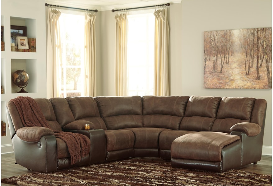 Signature Design By Ashley Nantahala Faux Leather Reclining Nantahala Faux Leather Reclining