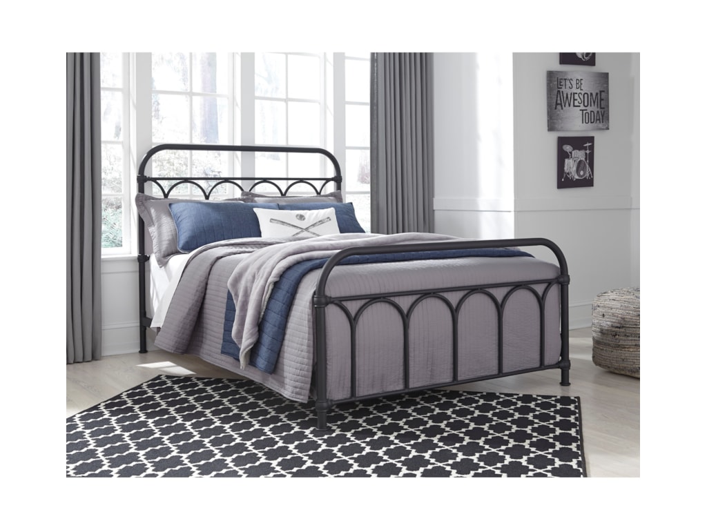 Signature Design by Ashley NashburgMetal Queen Bed