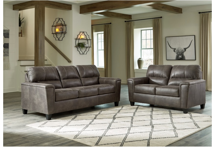 Signature Design By Ashley Navi Living Room Group Furniture And Appliancemart Stationary Living Room Groups