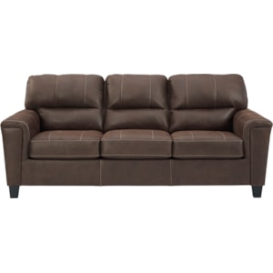 Signature Design By Ashley Navi Faux Leather Sofa Lindy S