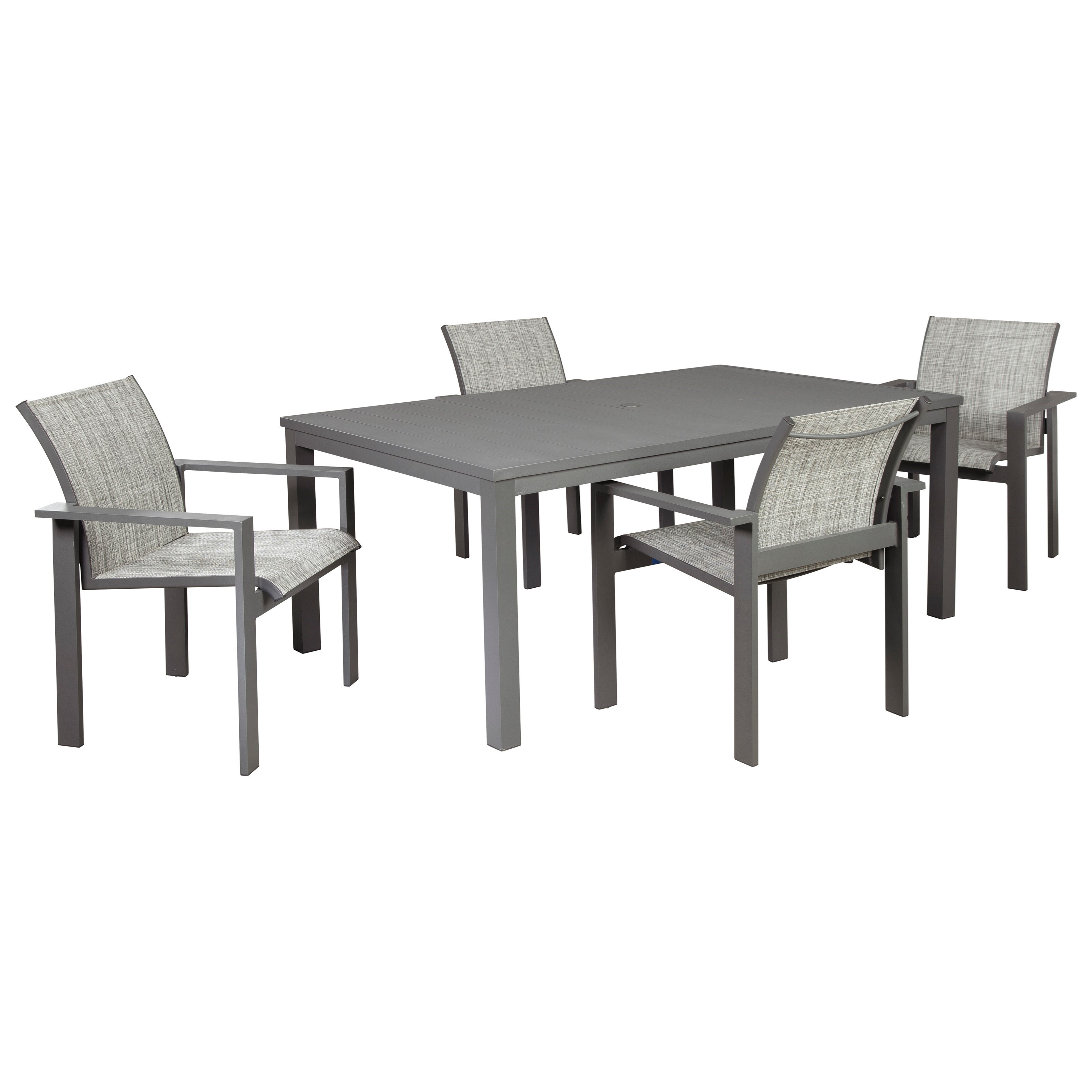 Benchcraft Okada 5 Piece Outdoor Dining Set Virginia Furniture Market Outdoor Dining Sets