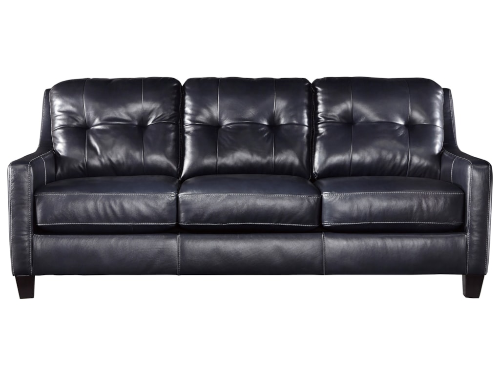 Signature Design By Ashley O Kean 5910439 Contemporary Leather Match Signature Design By Ashley O Keanqueen Sofa Sleeper