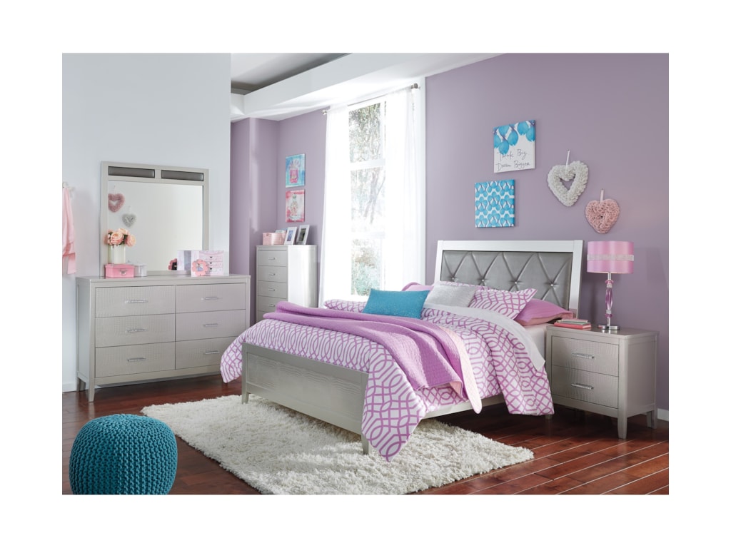 Signature Design By Ashley Olivet Glam Full Bedroom Group Darvin Signature Design By Ashley Olivetfull Bedroom Group