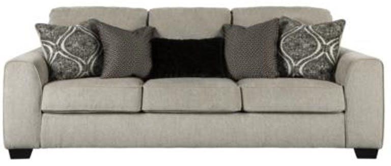 Signature Design By Ashley Parkside Sofa With Accent Pillows