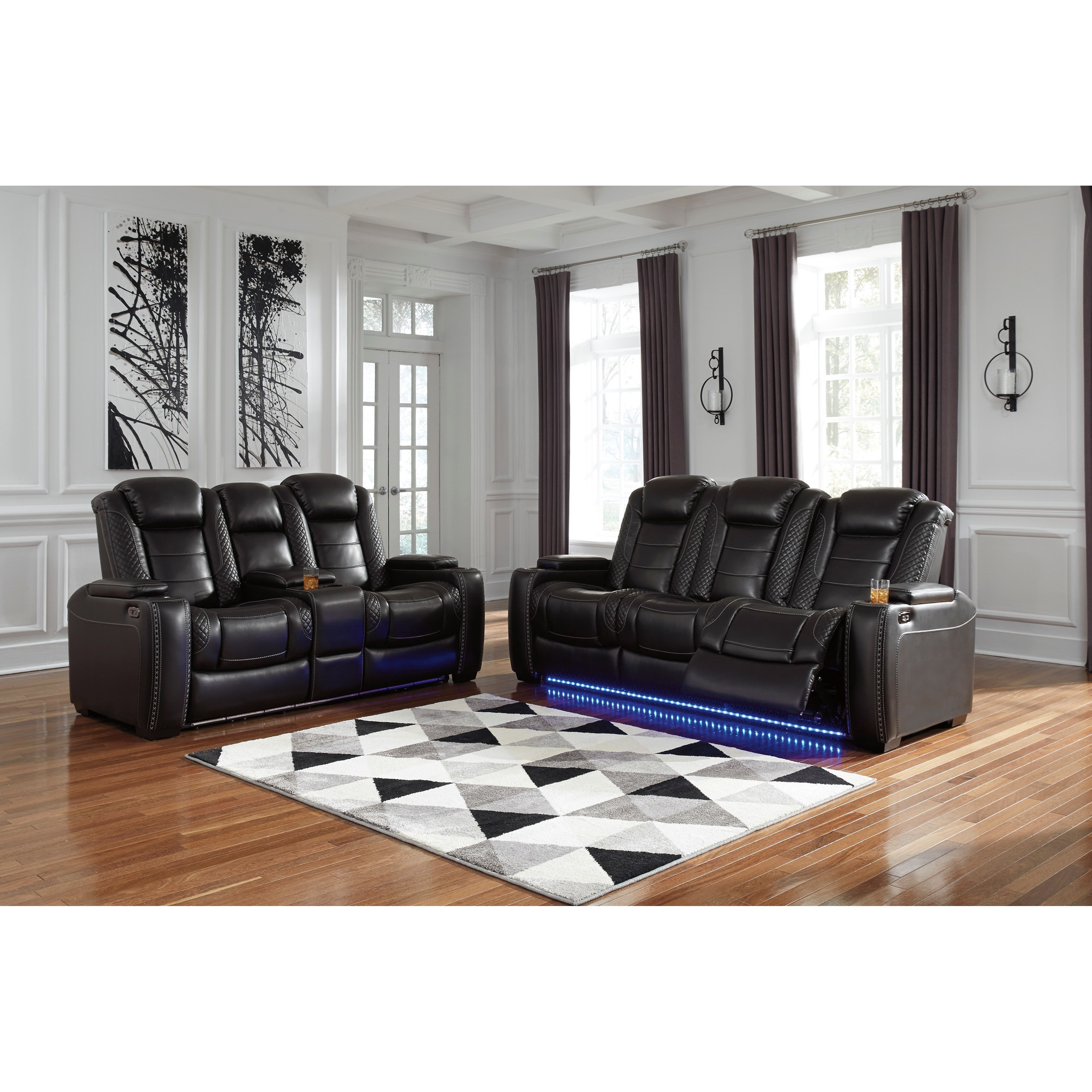 Signature Design By Ashley Party Time Power Reclining Living Room