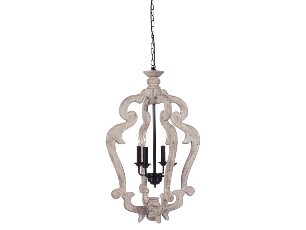 Signature Design By Ashley Pendant Lights Jocelin Distressed White Signature Design By Ashley Pendant Lightsjocelin Distressed White Wood Light