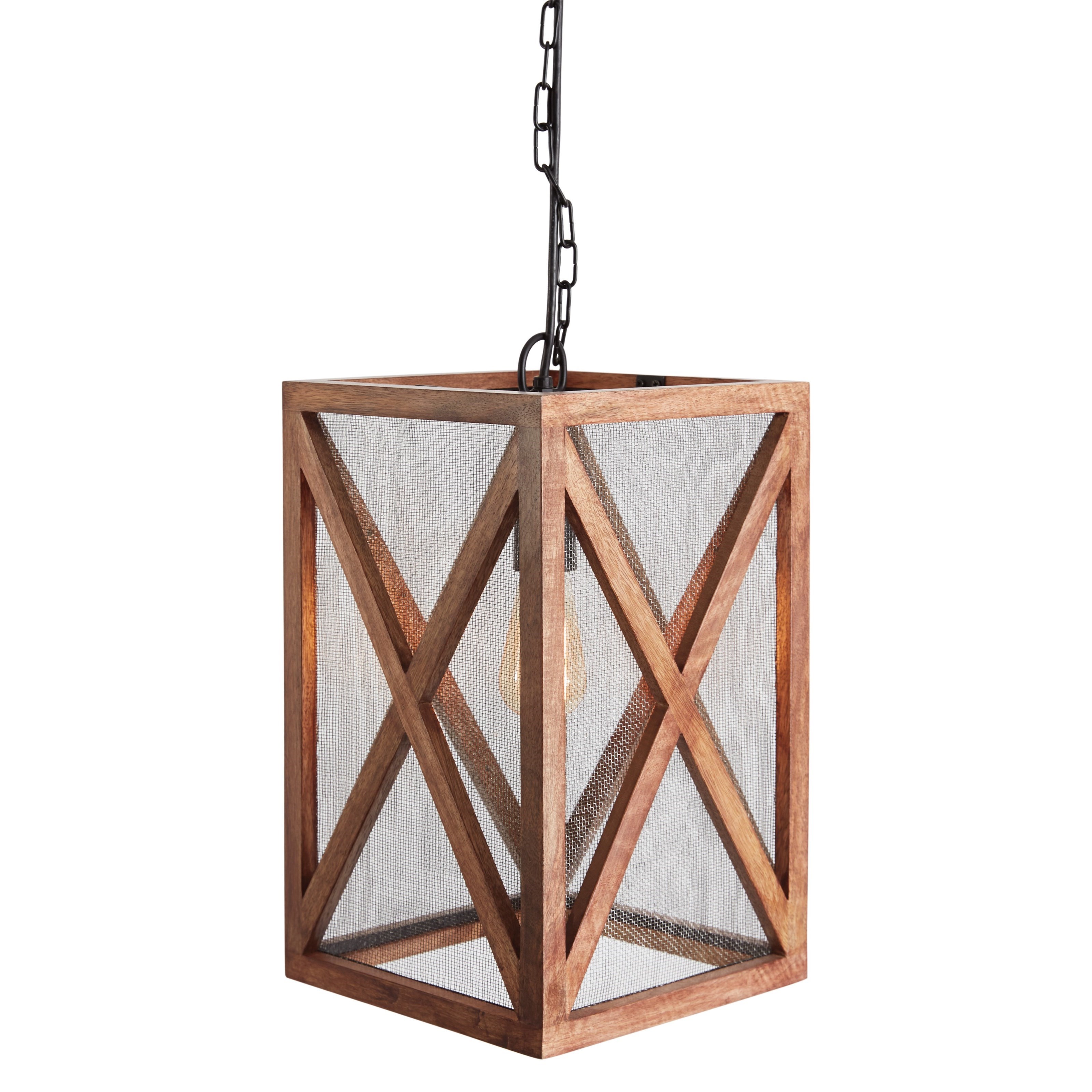 Signature Design By Ashley Pendant Lights Jodene Brown Wood Pendant Light Royal Furniture Pendant Lights Chandeliers