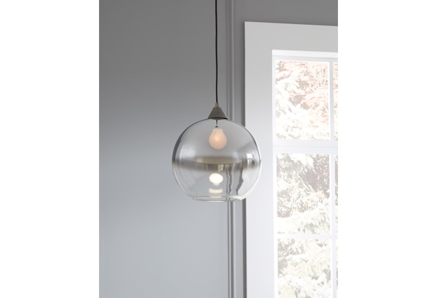 Pendant Lights Minto Clear Silver Finish Gl Light By Ashley Signature Design At Dunk Bright Furniture Pendant Lights Minto Clear Silver Finish Gl Light By Ashley Signature Design At Dunk Bright Furniture
