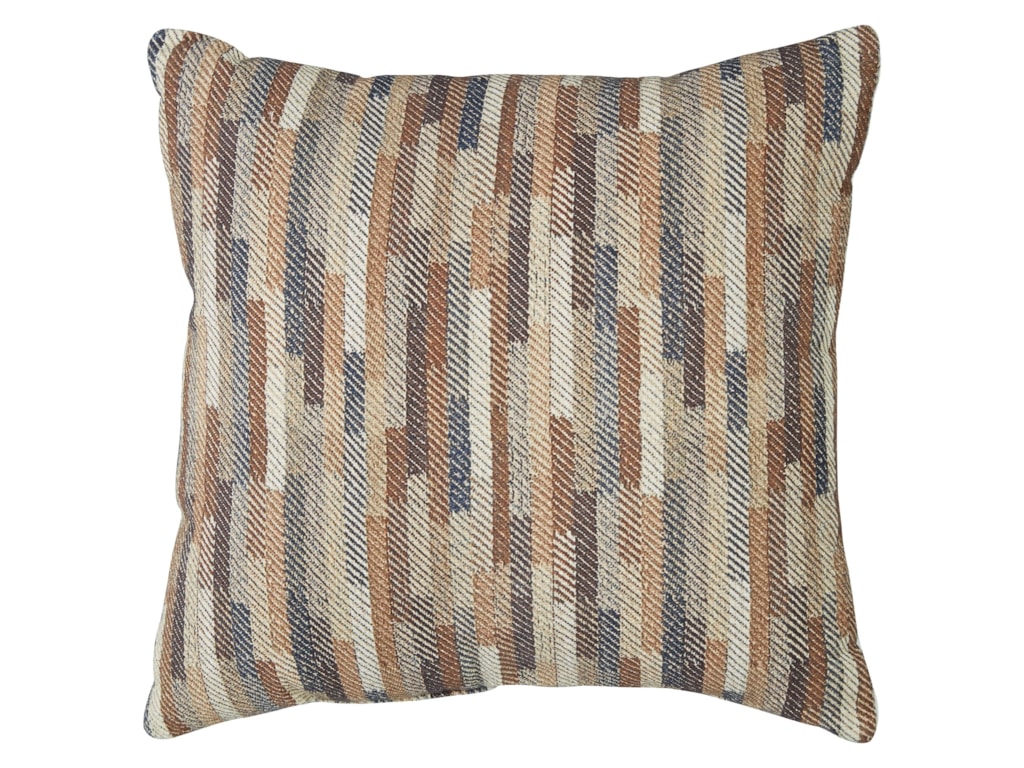 Ashley Signature Design Pillows A1000255p Daru Cream Brown Blue Ashley Signature Design Pillowsdaru Cream Brown Blue Pillow