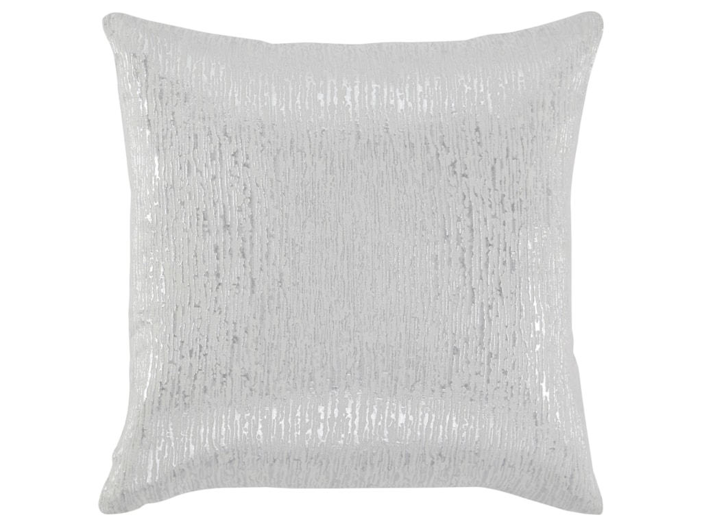 Signature Design By Ashley Pillows Tacey Off White Silver Pillow Signature Design By Ashley Pillowstacey Off White Silver Pillow