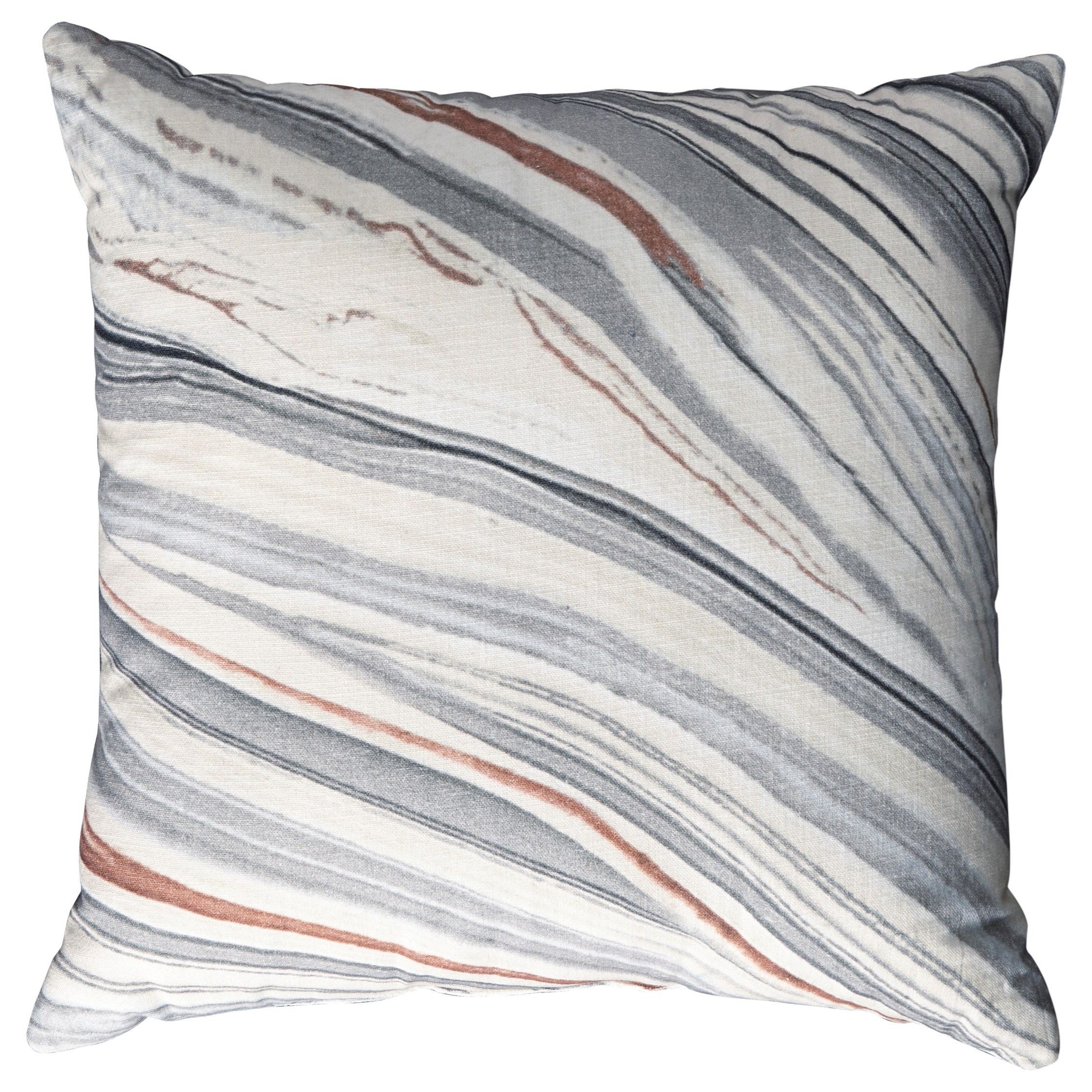 Ashley Signature Design Pillows A1000781p Miquel Gray Cream Pillow